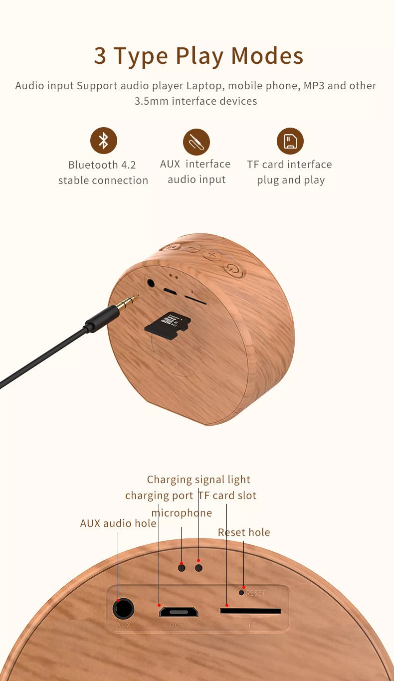Mini Bluetooth Speakers Manufacturer-Enle A60