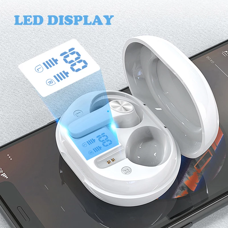 Enle Newest ANC Active Noise Cancelling Earbuds Headphones