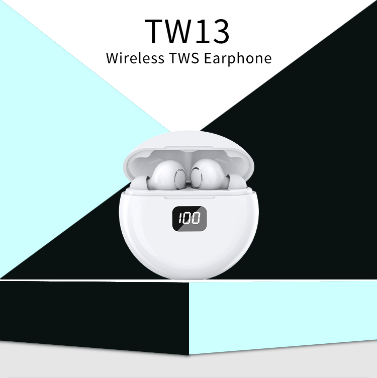 Produttore di auricolari wireless TWS Supporto Enle Servizio ODM OEM TW13