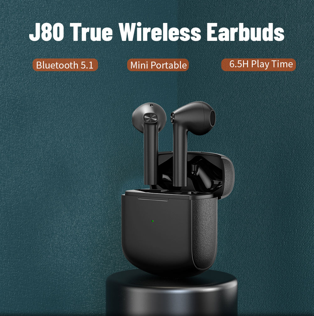 TWS Wireless Earphone Manufacturer Enle تدعم الجملة و OEM J80