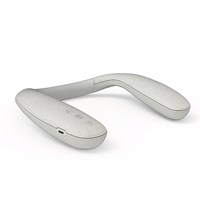 Neuer Entwurfs-Nackenband-drahtloser Lautsprecher 6W 3D-Stereo-Ton Tragbarer Bluetooth-Nackenlautsprecher
