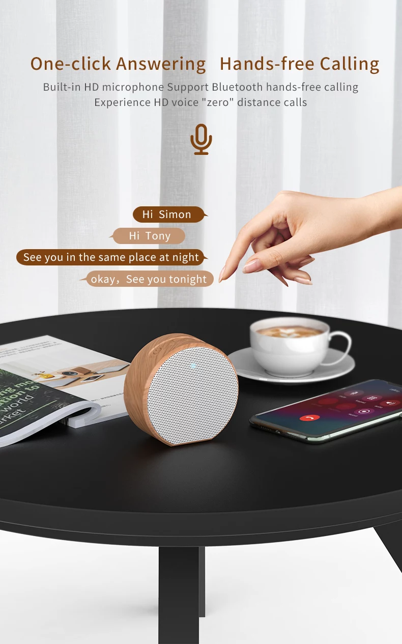 Mini Bluetooth Speakers Manufacturer-Enle A60