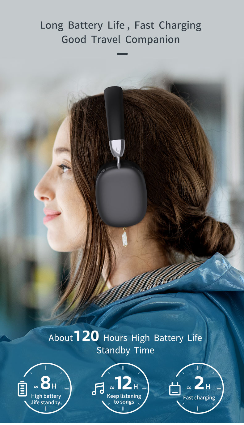 Le migliori cuffie wireless Bluetooth per giochi e musica con cancellazione del rumore E96 per sport e musica del produttore BT TWS Enle
