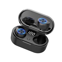 New TW80 Bluetooth 5.0 TWS Earphones CVC8.0 Active Noise Reduction Stereo In-Ear 9D Stereo Sports IPX5 Waterproof Earbuds