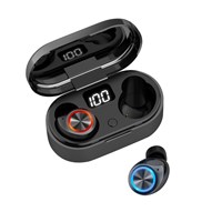 Nuevos auriculares TW80 Bluetooth 5,0 TWS CVC8.0 reducción activa de ruido estéreo en la oreja 9D estéreo deportes IPX5 auriculares impermeables