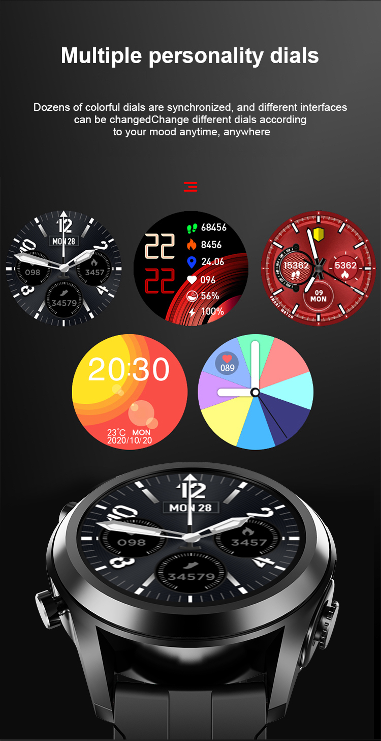 Smartwatch con auricolari 2 in 1 T10