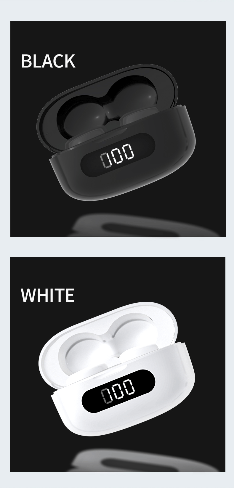 TWS Earbuds Wyświetlacz LED z wyświetlaczem mocy hurtowych producentów tws-M4