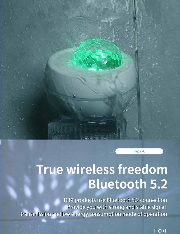 BJ39 Neuestes Badezimmer wasserdichte Bluetooth-Lautsprecherfabrik privates Modell Lautsprecher Fabrik-Audiolieferant